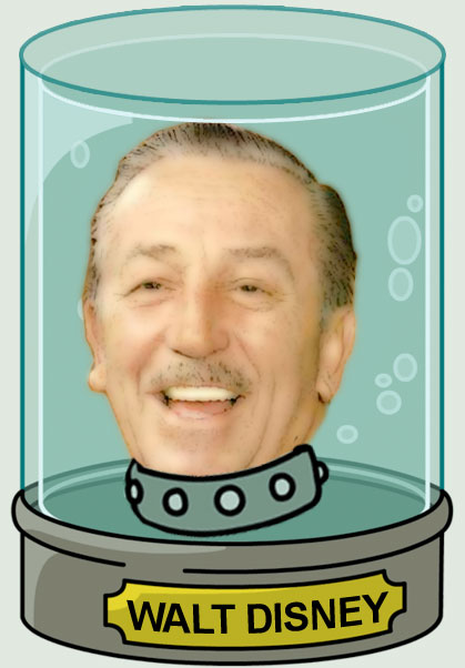 Walt's Head in a Jar